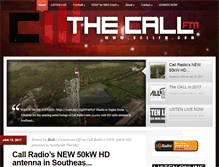 Tablet Screenshot of callfm.com
